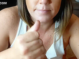 Multi-Angle POV Milf Blowjob and Cumshot