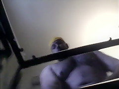 Muscle Stud Verbal Nipple And Cock Play, Showing Big Feet