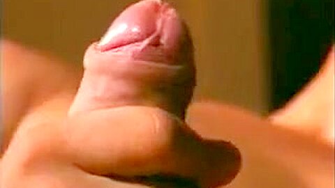 Muscular army guy cums