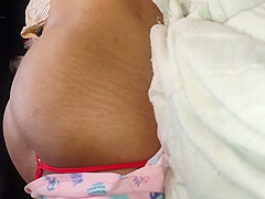 My Innocent Stepsister Finds Out That Im Spying On Her And What She Does Is Tease Me And Give Me