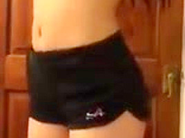 My sexy ex girl undressing her body