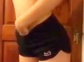 My sexy ex girl undressing her body