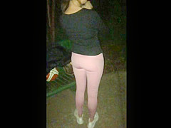 My PE teacher wife in various pink leggings/yoga pants