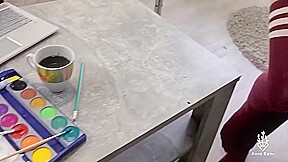 Nackt Zeichenkurz Zuhause Artet Vollig Ausachherje 11 Min