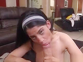 Nadias Dreams Of America Fulfilled By Cock Sucking