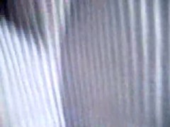 Naked girl in the shower back to the hidden cam