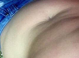 Nasty Brunette Babe Outdoor Blowjob - SoloAustria