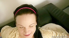 Naughty Couple blowjob a dick and fucking dogging like sex breakfast