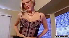 Naughty Milf Caught In Action