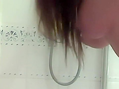 Nice hips caught in the shower
