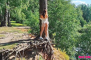 Nika Nut In Russkaya Boginya Reki Solo Nude Nigonika