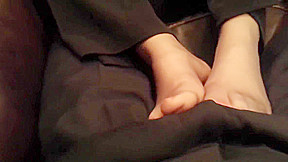Nylon Footjob
