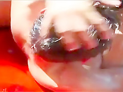 Oil wrestling with sex