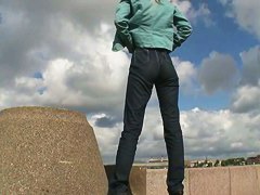 Our cam shot this super hot model-thin girl teasing