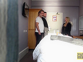 PASCALSSUBSLUTS - Busty Georgie Lyall Fed Cum After Pounding