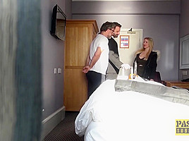 PASCALSSUBSLUTS - Busty Georgie Lyall Fed Cum After Pounding