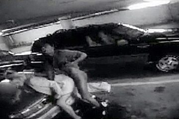 Pair receive caught fucking in the car park 