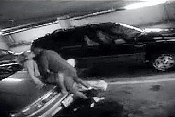 Pair receive caught fucking in the car park 