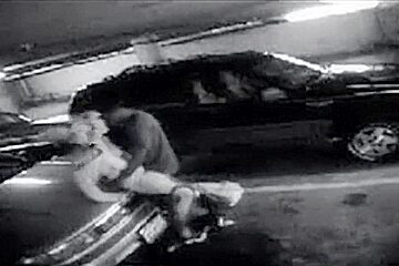Pair receive caught fucking in the car park 
