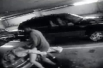 Pair receive caught fucking in the car park 