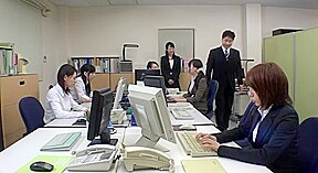Pantyhose Miniskirt Secretary at Office 2of4 censored ctoan