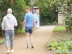 Park Hangout Turns Into Raw Sex Back Home With Young Men