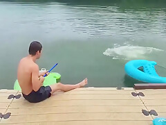 Parker Hayes And Johnny Rapid - Pleasure And Nailing At The Lake