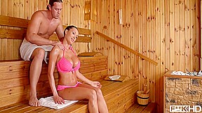 Patty Michova In Sauna Titty Fuck With Leads To Intense Hardcore Pussy Banging 13 Min