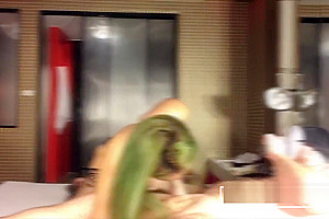 Patty Taking All Of His penis this day!
