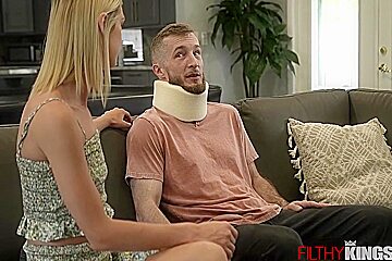 Payton Avery And Brick Danger In Horny Stepsister Takes Care Of Her Stepbro And Gets Fucked