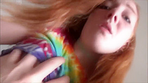 Perfect Redhead teen 18+ Rides Cock Before The Gym - Amber Addis