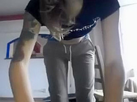 Perfect college girl with perfect body