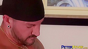 Peter Fever And David Ace In Gaysian Bottom Raw Fucked By Inked Stud