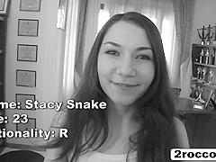 Petite Asian teen 18+ Up Her Ass - Stacy Snake