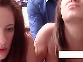 Petite Chicks Pounded By Stranger