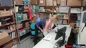 Petite teen 18+ Thieves Have To Fuck For Their Freedom
