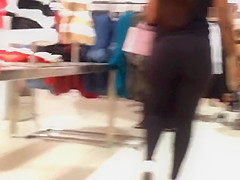 Phat Bubble Butt in Black Spandex