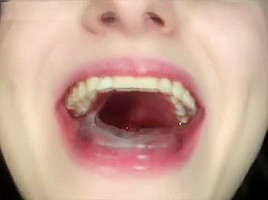 Phlegm snot spit mouth