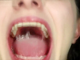 Phlegm snot spit mouth