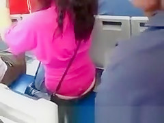 Pink thong