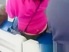 Pink thong