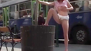 Piss Slut in Public 15 Keleti Karoly u  - Margit krt 
