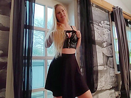 Pretty Face In 69, Reverse Cowgirl And Creampie With Chubby Girl Maja 10 Min