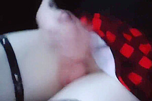 Public Femboy/crosdresser Jerks Off In Car With Huge Cumshot