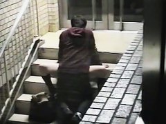 Public video of an asian couple fucking twice in the street
