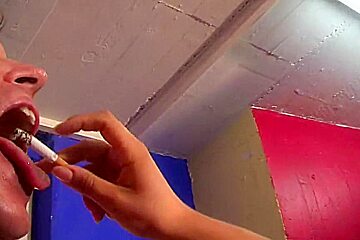 Punished by cruel young blonde mistress