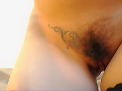 Pussy Masturbation With Big Clit And Lips Under The Control