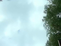 Pussy slip in upskirt