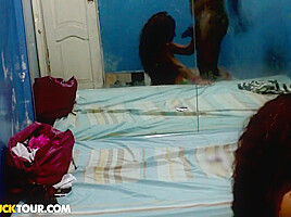 Real Latina Slut Railed By Tourist In Sordid Slum Hotel