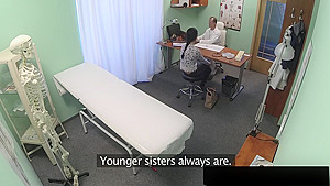 Real amateur patient cocksucking before oral